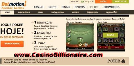 Betmotion - casino, bingo, esportes e jogos de apostas