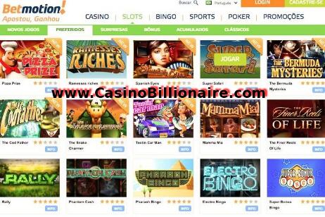 Betmotion - casino, bingo, esportes e jogos de apostas