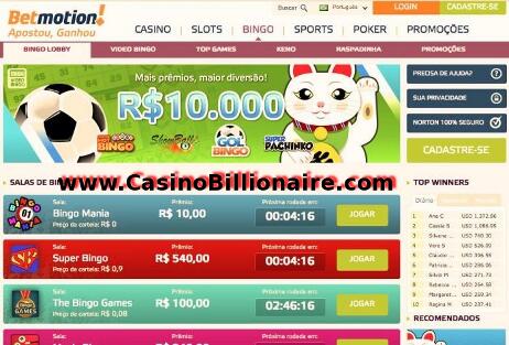 Betmotion - casino, bingo, esportes e jogos de apostas