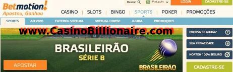 Betmotion - casino, bingo, esportes e jogos de apostas