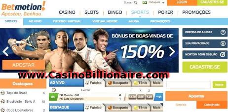 Betmotion - casino, bingo, esportes e jogos de apostas