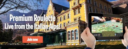 Roleta ao vivo em Casino Italia